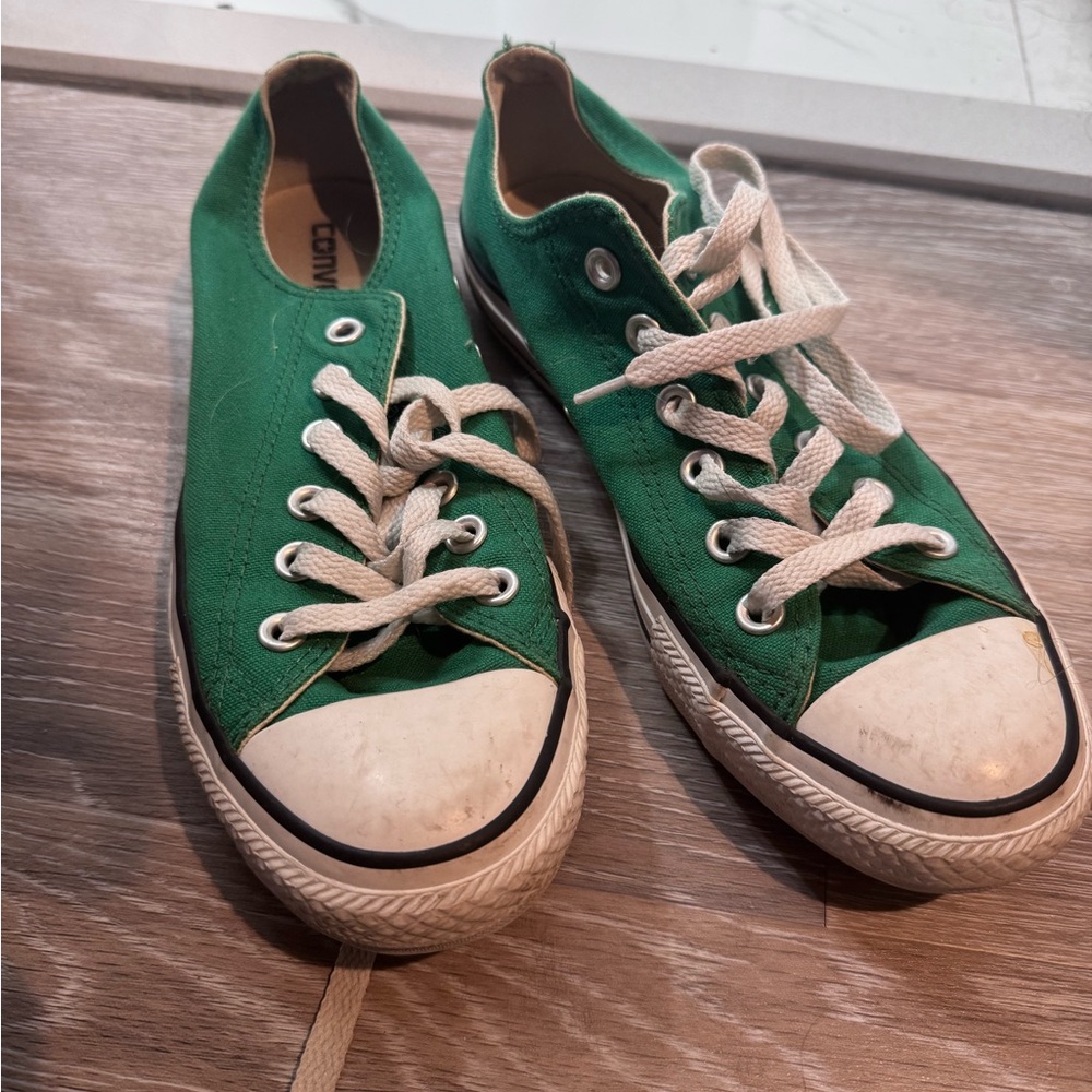 Men's Green Converse